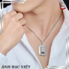 Mặt dây chuyền Nam Kim cương Vàng Trắng 14K MANCODE Thuận Buồm Xuôi Gió