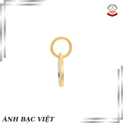 Mặt dây chuyền Vàng 10K Đính đá Sapphire